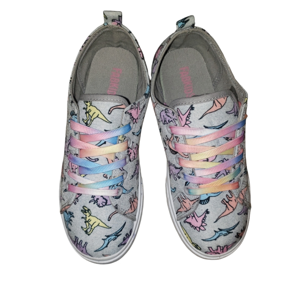 FabKids Girls Rainbow Dino